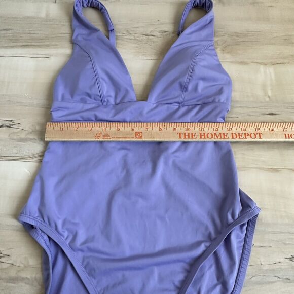 Andie Women's Size XXL 16 18 The Sardinia One Piece Flat Purple  Rare Color - Picture 9 of 11